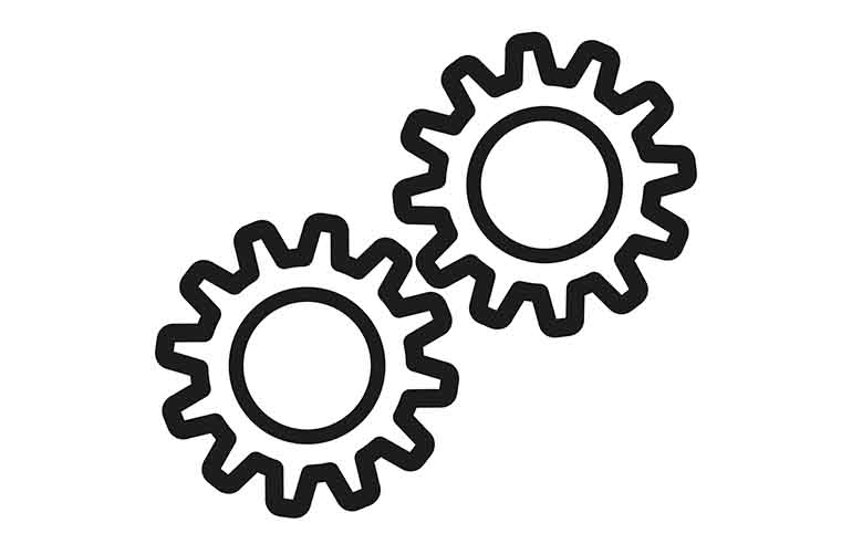 Icono de soluciones de gestión de fluidos para la industria manufacturera