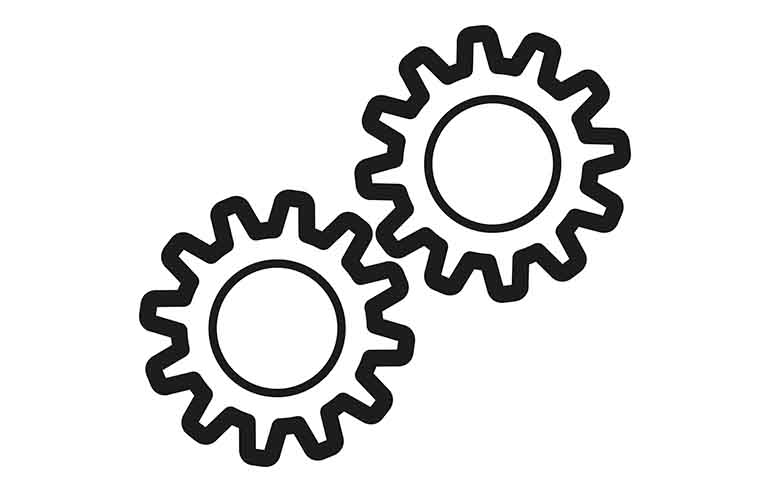 Icono de soluciones de gestión de fluidos para la industria manufacturera