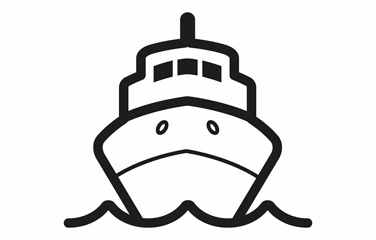 Icono de sistemas de transferencia de fluidos para la industria naval y marítima