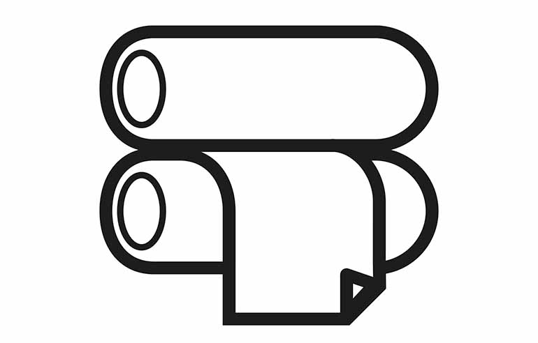 Icono de sistemas de gestión de fluidos para la industria de impresión y packaging