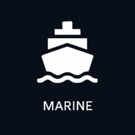 Industrial coating and fluid systems for marine industry