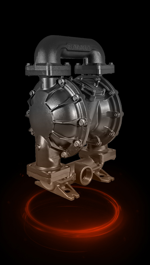 BOMBA NEUMÁTICA DE DOBLE MEMBRANA 3", UP30, PIVOT SERIES