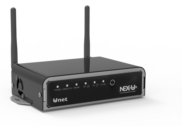 Dispositivo U·net para la gestión y comunicación segura cableada e inalámbrica entre equipos del sistema NEX·U