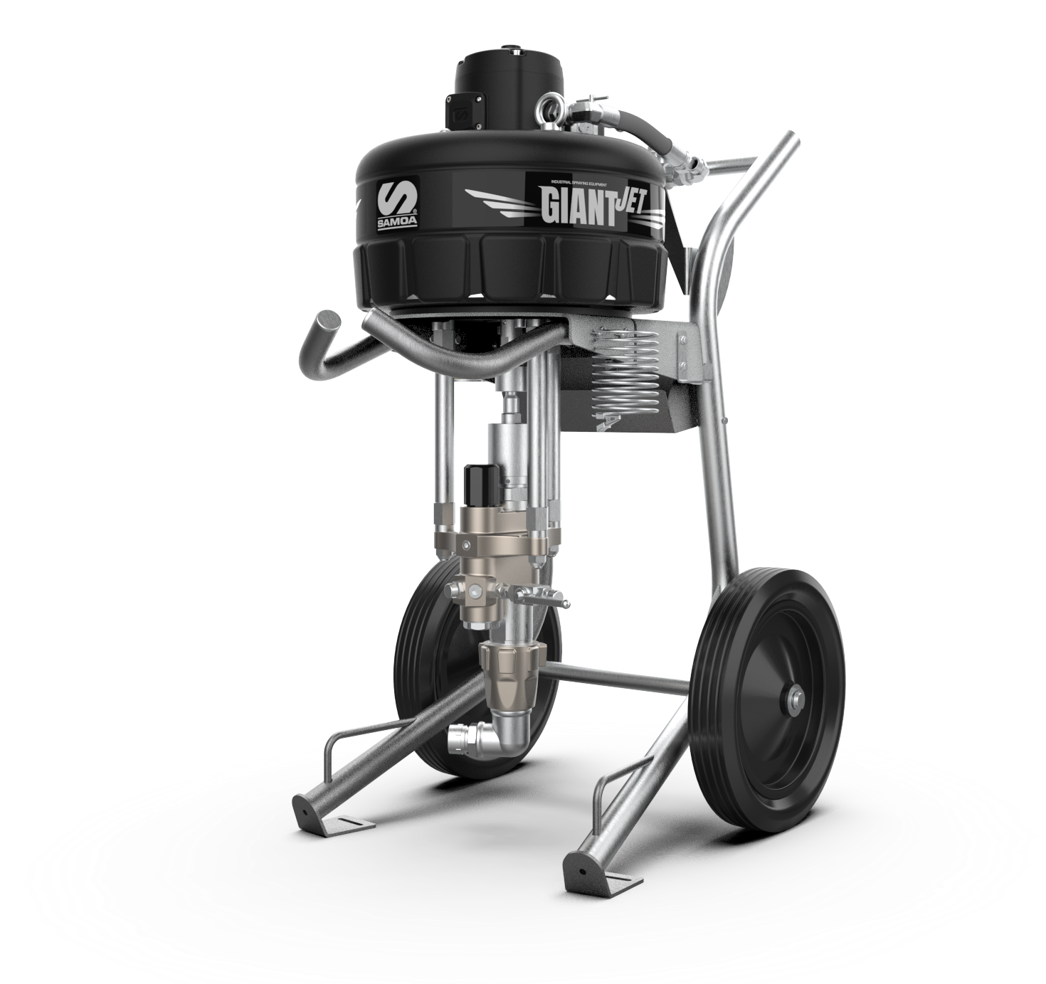 Giant-Jet airless spray system engineered for extreme industrial coating conditions