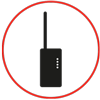 Icono de Accesorios de conectividad