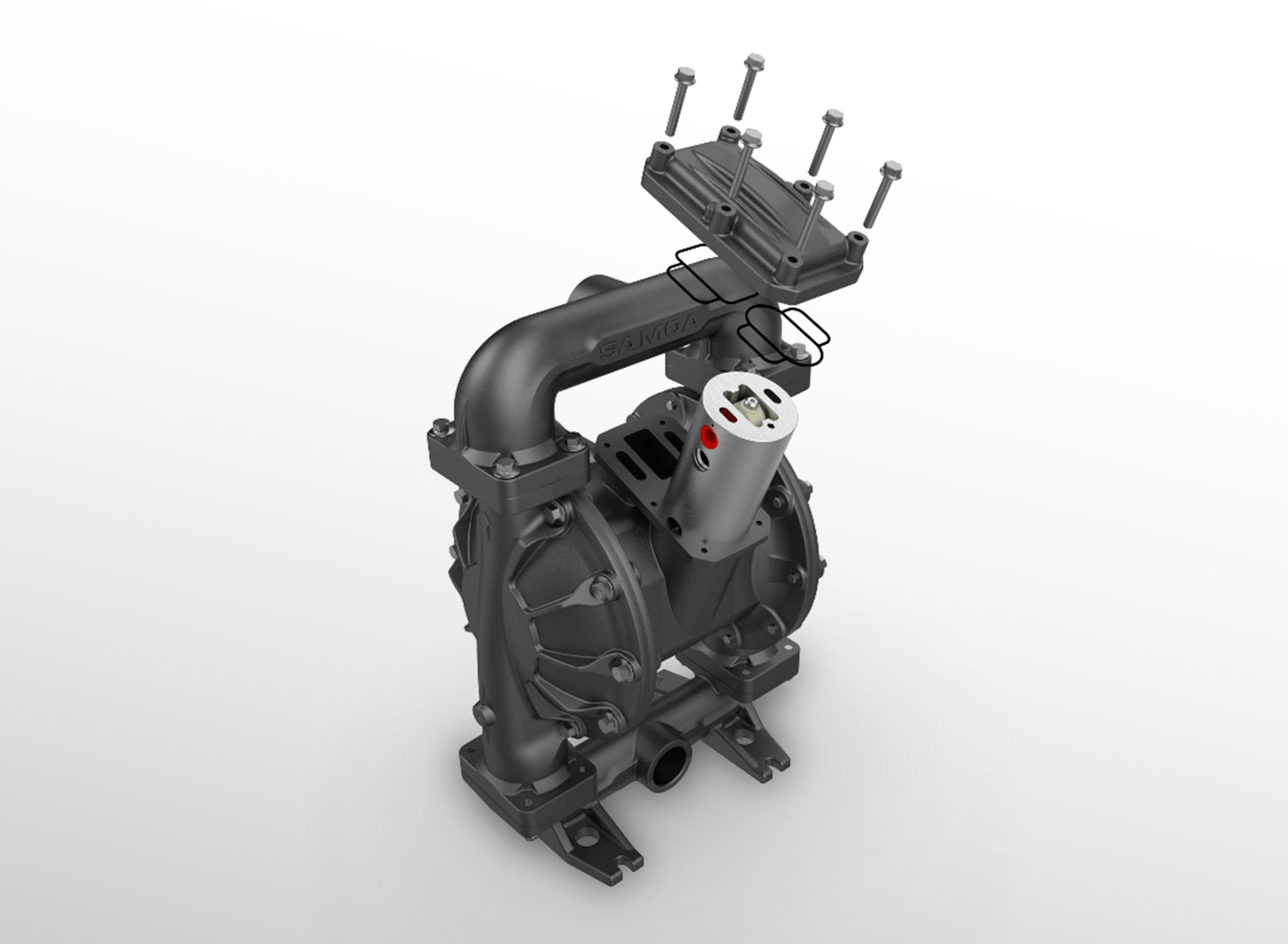 AODD pump air motor