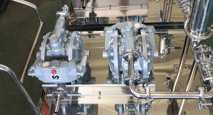 Samoa process pumps working