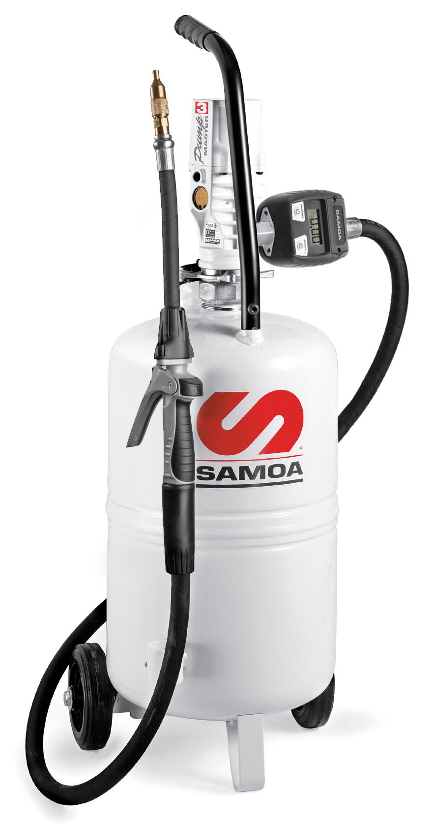 PUMPMASTER 3 - 2:1 RATIO OIL PNEUMATIC PUMP, 25 L SELF CONTAINER MOBILE PACKAGE