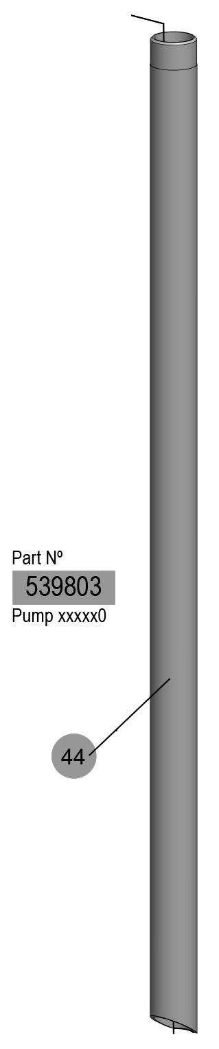 PM35-8:1 SUCTION TUBE EXTENSION (BSP)