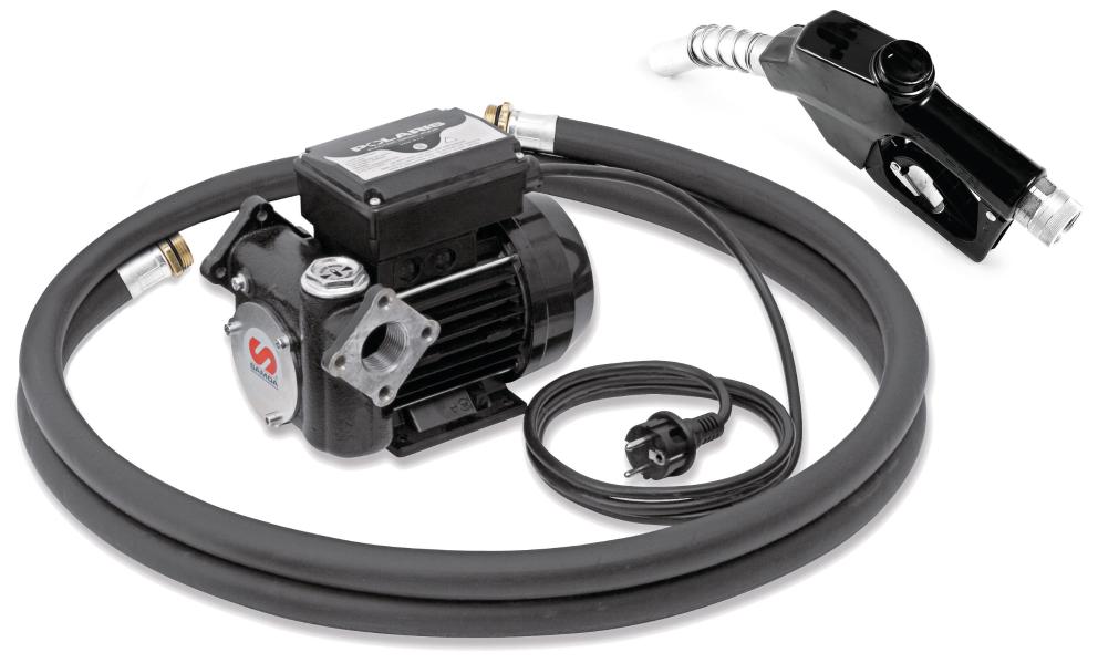 230 V AC POLARIS SERIES ELECTRIC PUMP STATIONARY PACKAGE FOR DIESEL WITH AUTOMATIC NOZZLE, 70 L/MIN