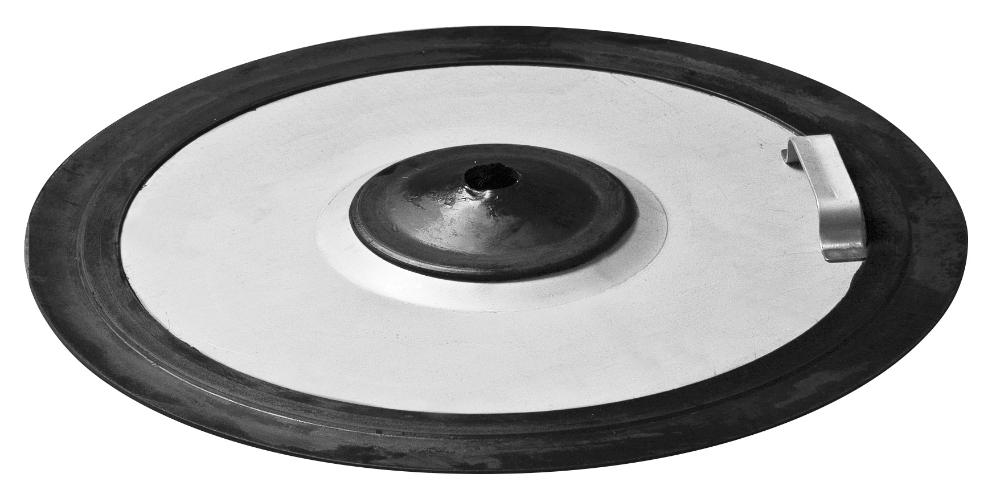 STANDARD DUTY FOLLOWER PLATE, 50 KG DRUM, 360 - 405 MM, PM35 WITH INDUCTOR