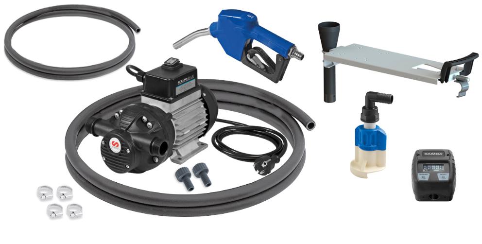 230 V AC SOLURA SERIES STATIONARY ELECTRIC PUMP PACKAGE FOR ADBLUE/DEF WITH AUTOMATIC NOZZLE AND METER, 30 L/MIN