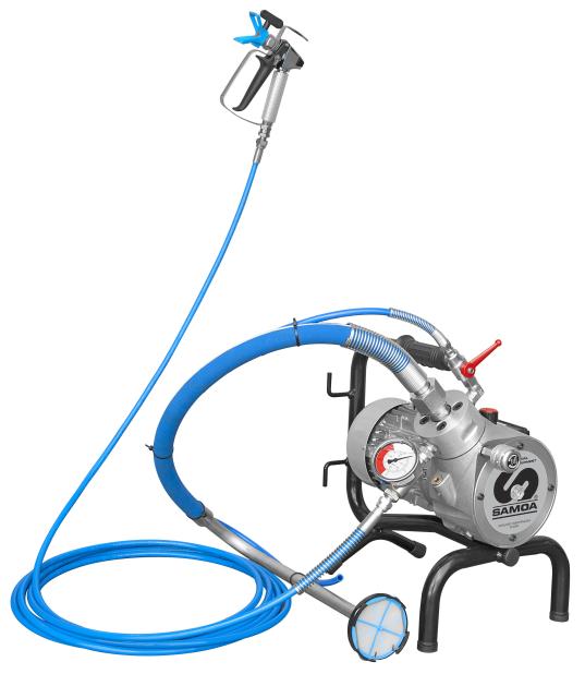 MIRÓ 110V ON TROLLEY WITH SUCTION HOSE AND SPRAYING KIT (HOSE:3/16