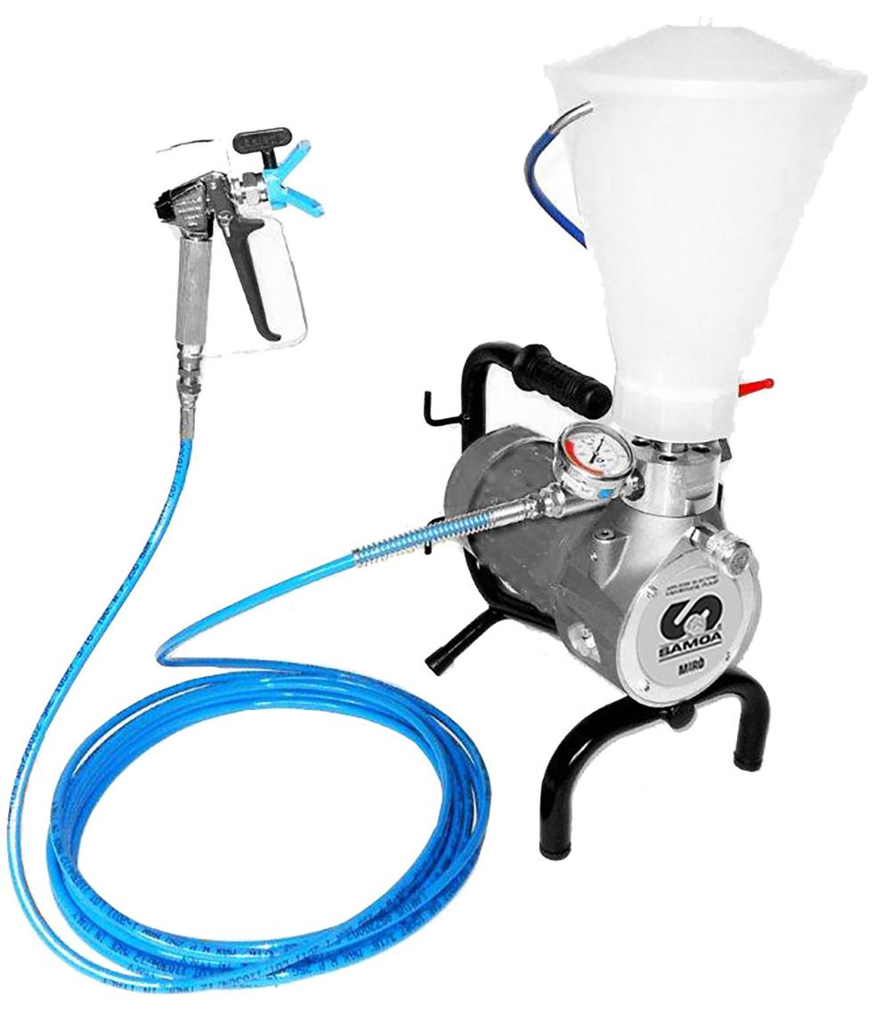 MIRÓ 220V ON FRAME WITH 6L TANK AND SPRAYING KIT (HOSE: 3/16