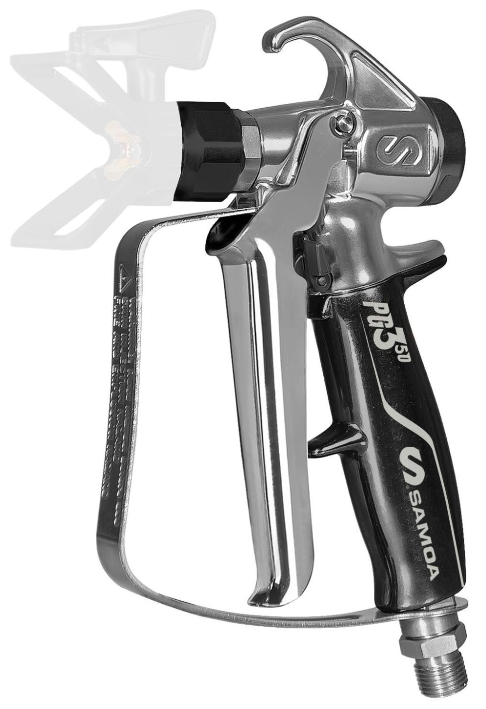 PG350 GUN WITH 4 FINGERS TRIGGER, INLET CONNECTION 1/4
