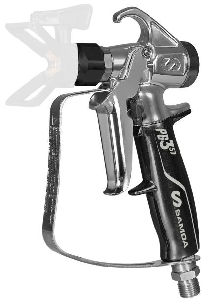 PG350 GUN WITH 2 FINGERS TRIGGER, INLET CONNECTION 1/4