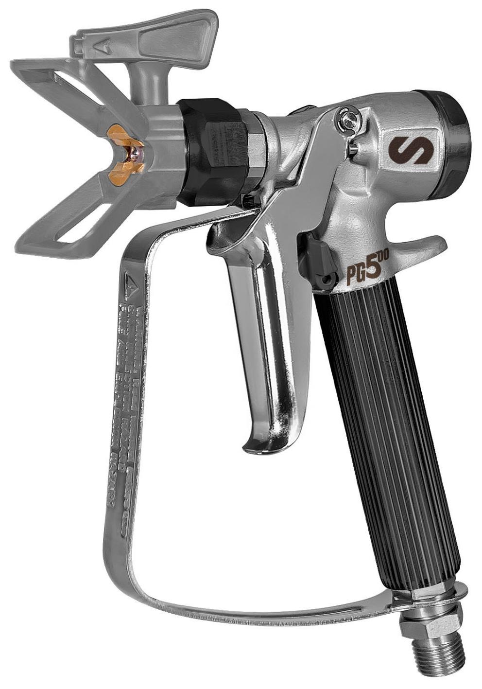PG500 GUN WITH 2 FINGERS TRIGGER, INLET CONNECTION 1/4