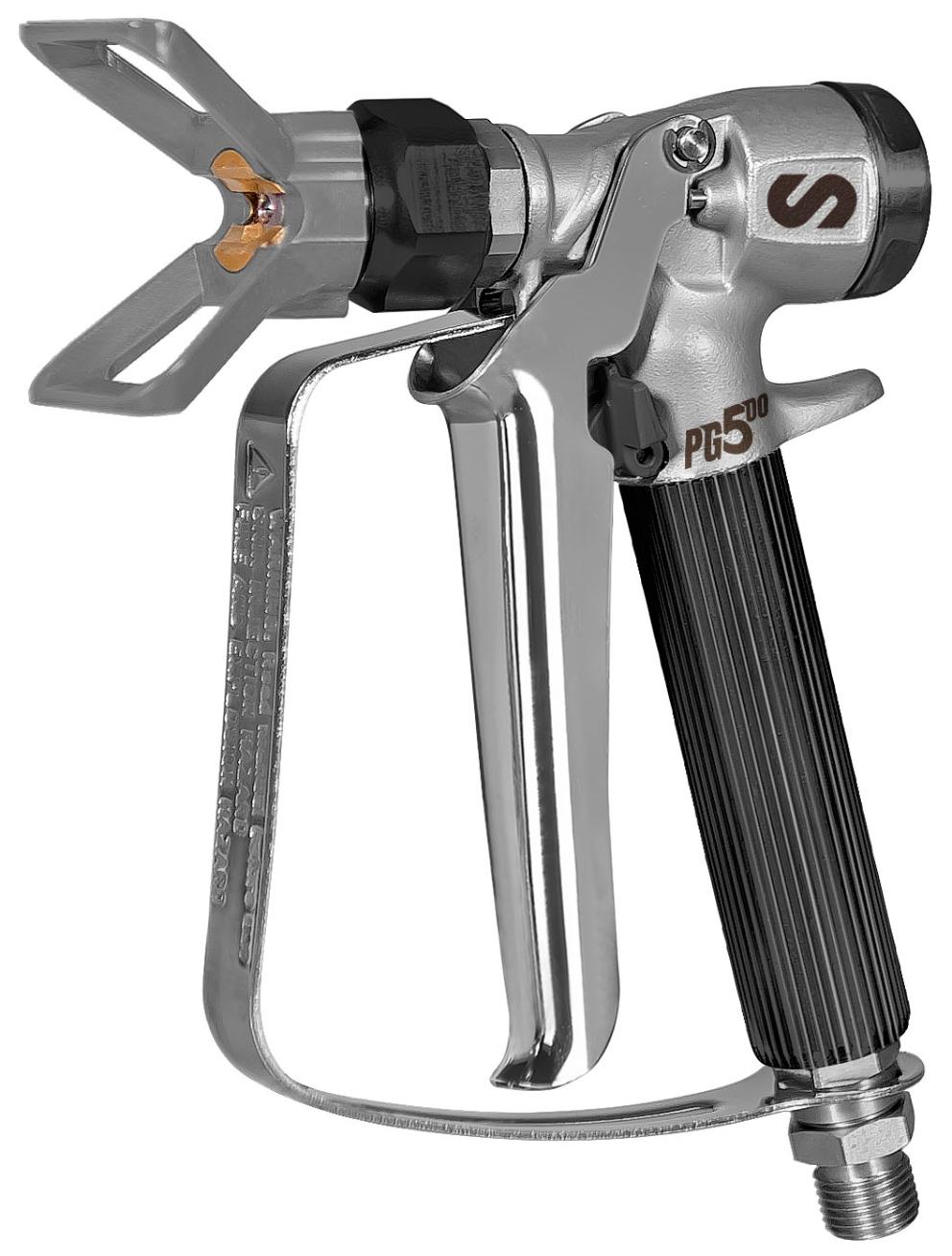 PG500 GUN WITH 4 FINGERS TRIGGER, INLET CONNECTION 1/4