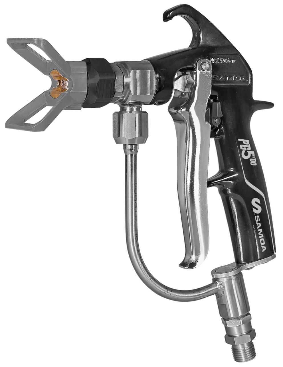 PG500HV GUN WITH 4 FINGERS TRIGGER, INLET CONNECTION 1/4