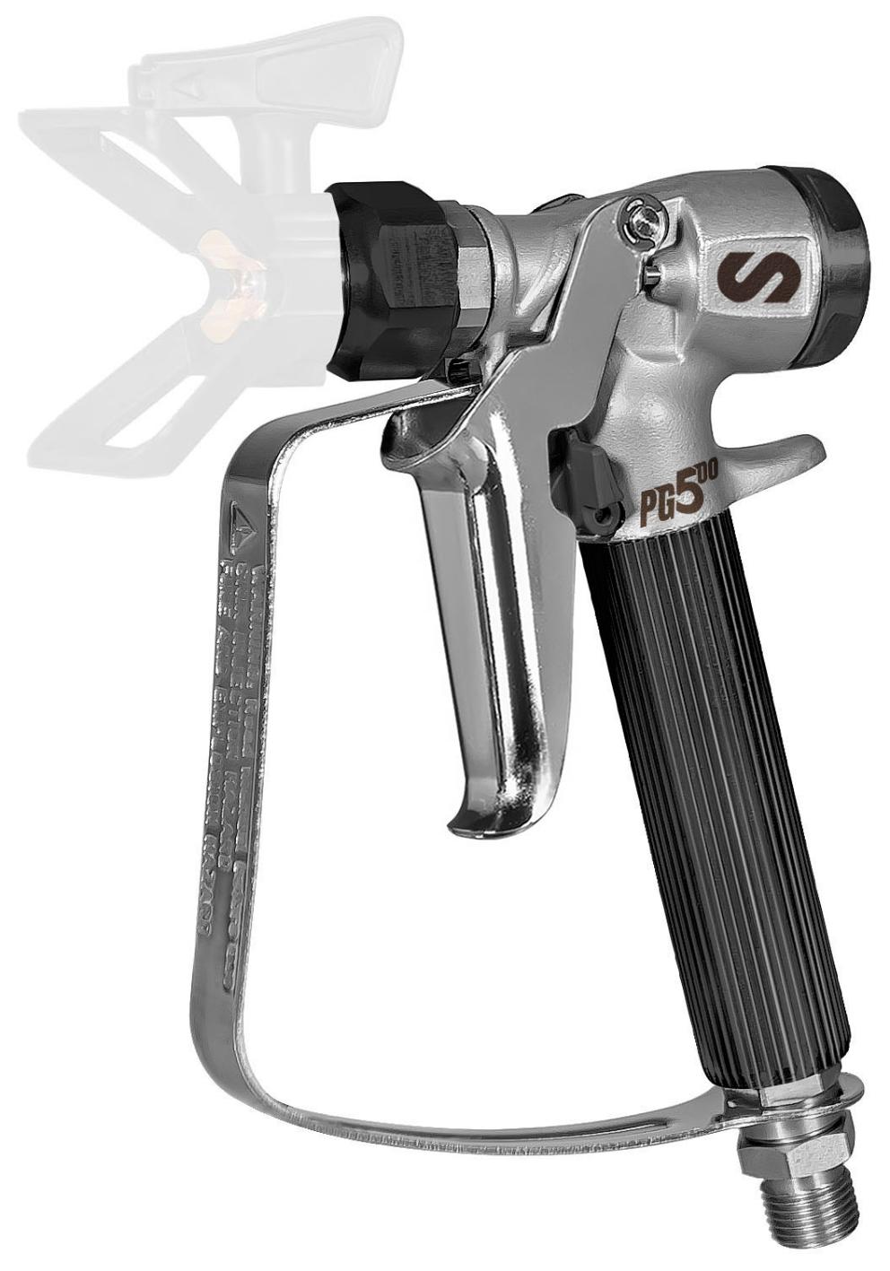 PG500 GUN WITH 2 FINGERS TRIGGER, INLET CONNECTION 1/4