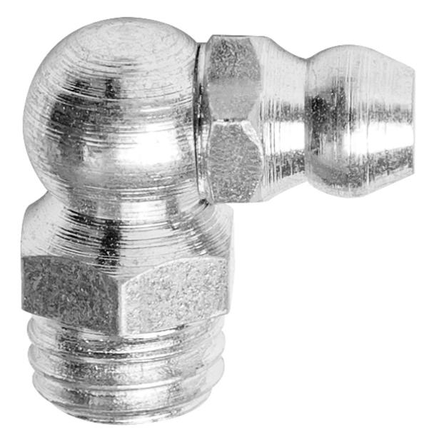 MT-508 HYDRAULIC GREASE NIPPLE, 90° ANGLED, METRIC THREAD, M 10 x 1,25