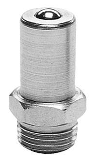 VÁLVULA PARA LLENADO BOMBAS DE ENGRASE, Ø 9 MM