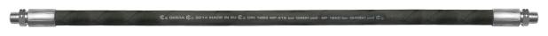 EXTENSIÓN FLEXIBLE PARA BOMBAS O EQUIPOS DE ENGRASE, POLIESTER DE DOBLE
TRENZA, 400 MM