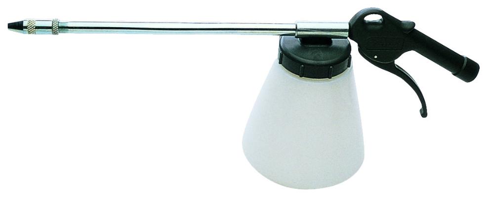 PISTOLA PETROLEADORA DE PLÁSTICO, SALIDA METAL, DEPÓSITO 0,75 L DE PLÁSTICO