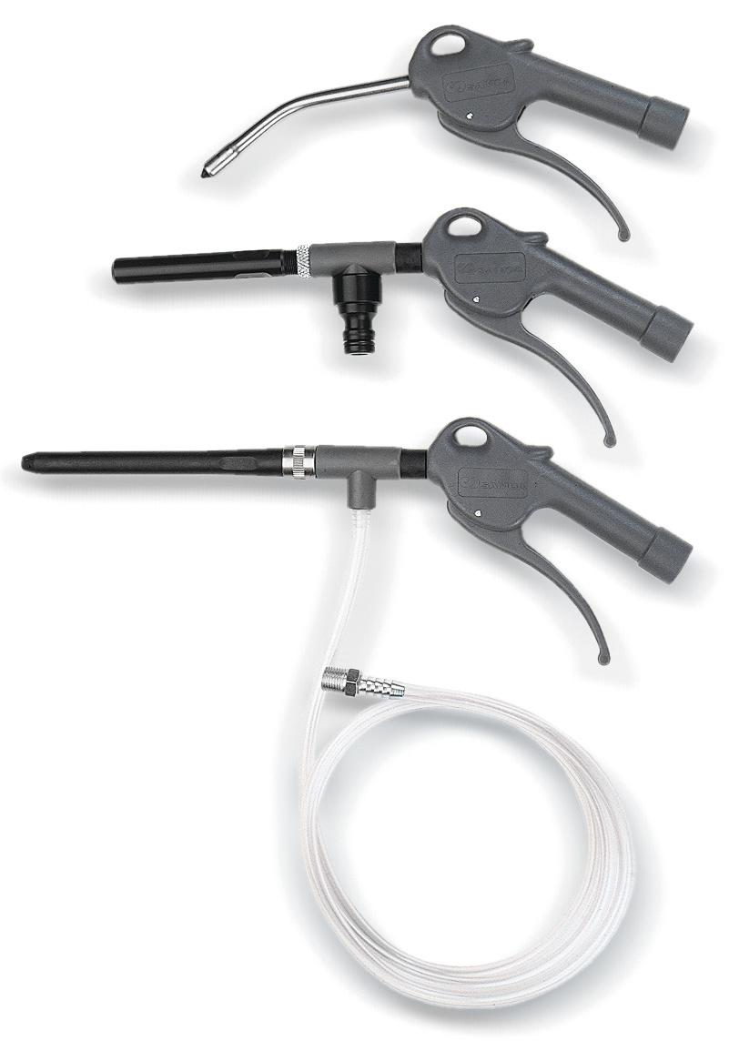 THERMOPLASTIC BLOW GUN WITH QUIET NOZZLE