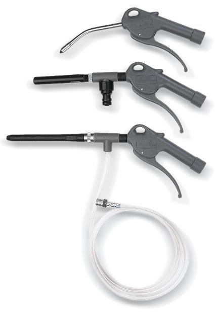 THERMOPLASTIC BLOW GUN WITH QUIET NOZZLE