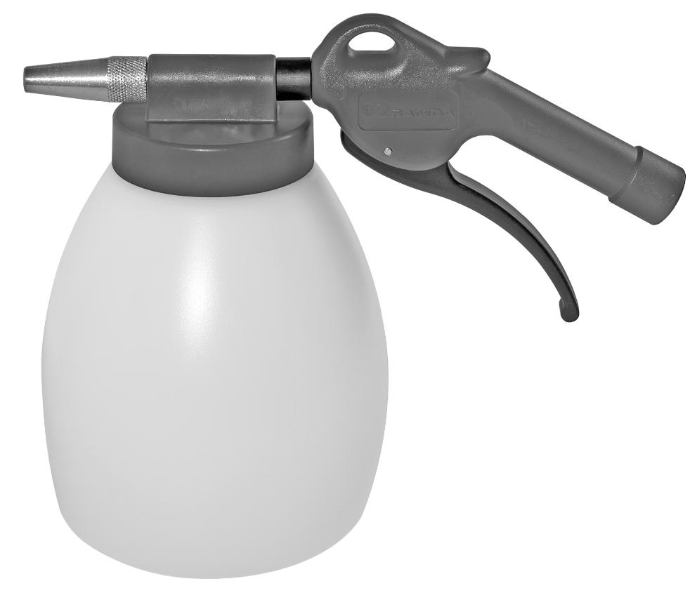 PLASTIC SPRAY GUN FOR PETROLEUM, LIGHT ABRASIVE BLAST