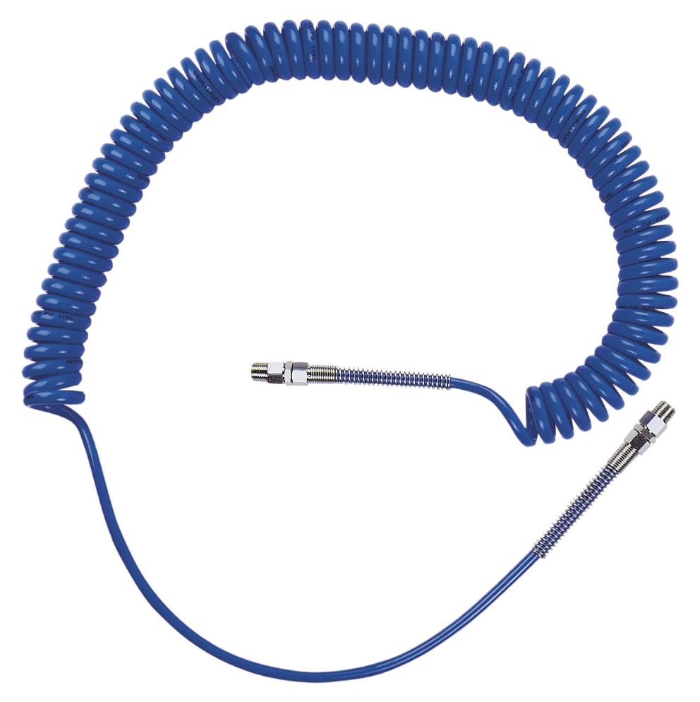 EXTENSIBLE AIR HOSE, POLYURETHANE, 8 x 5,5 MM, 1/4