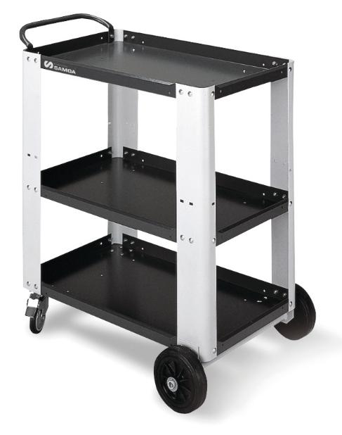 Auxiliary Furniture Trolley, Industrial, Without Drawer, 880 × 610 × 930 mm
