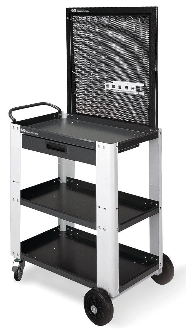 Auxiliary Furniture Trolley, Industrial, Tool Holder, 880 × 610 × 1,580 mm