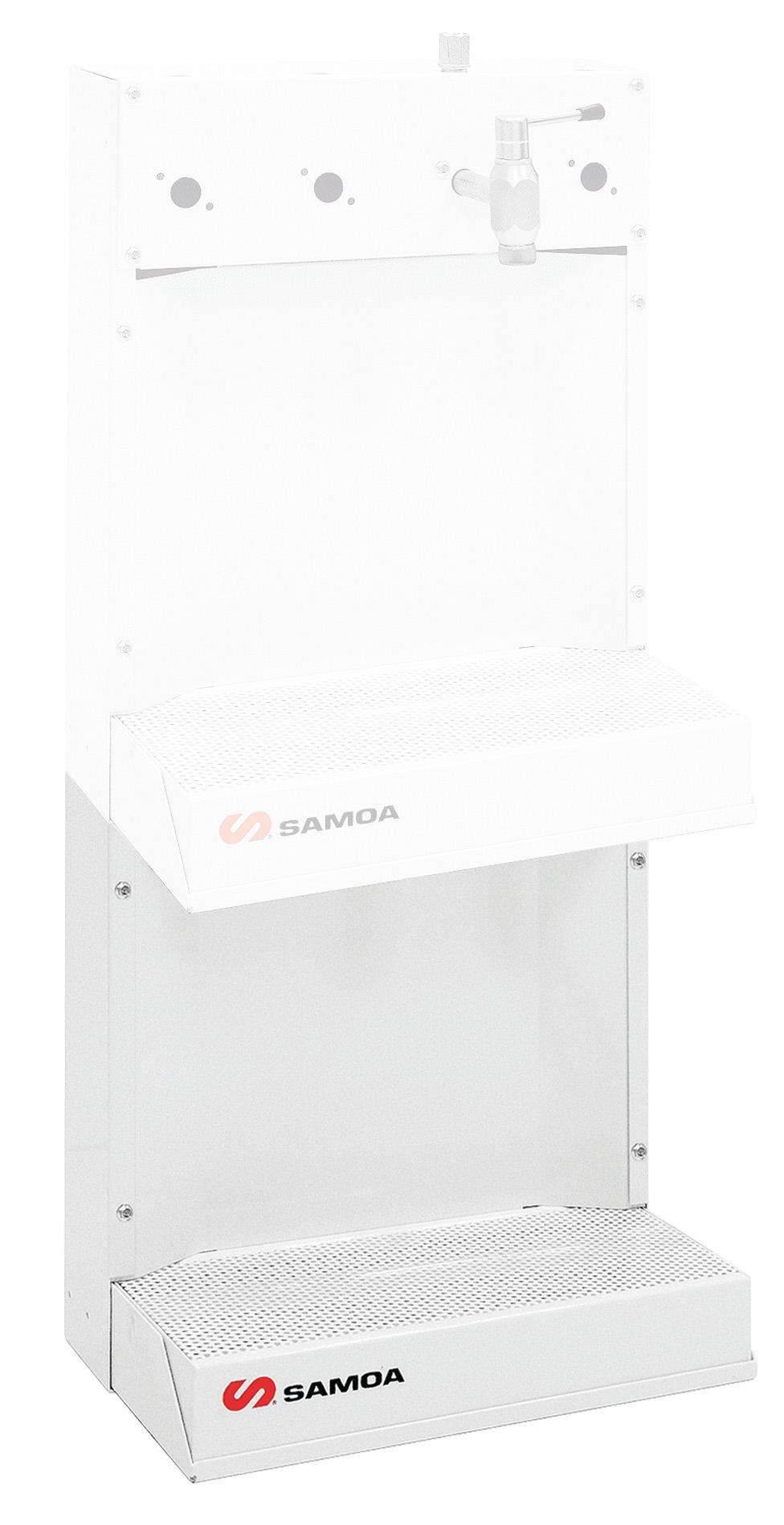 Lower Shelf for Oil Bar Dispenser Console