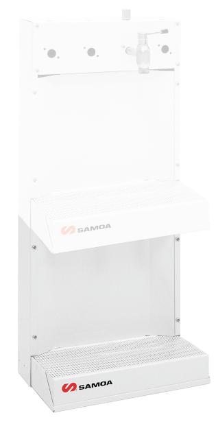 Lower Shelf for Oil Bar Dispenser Console