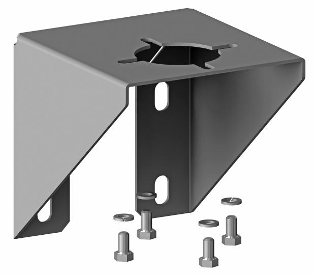 WALL BRACKET, FOR PM35 PISTON PUMP, FLANGE 4 x M8