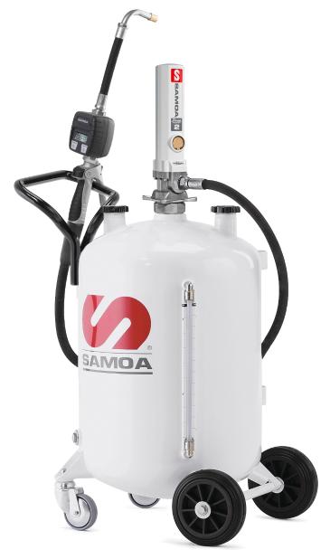 PUMPMASTER 2 - 3:1 RATIO OIL PNEUMATIC PUMP, 70 L SELF CONTAINER MOBILE PACKAGE