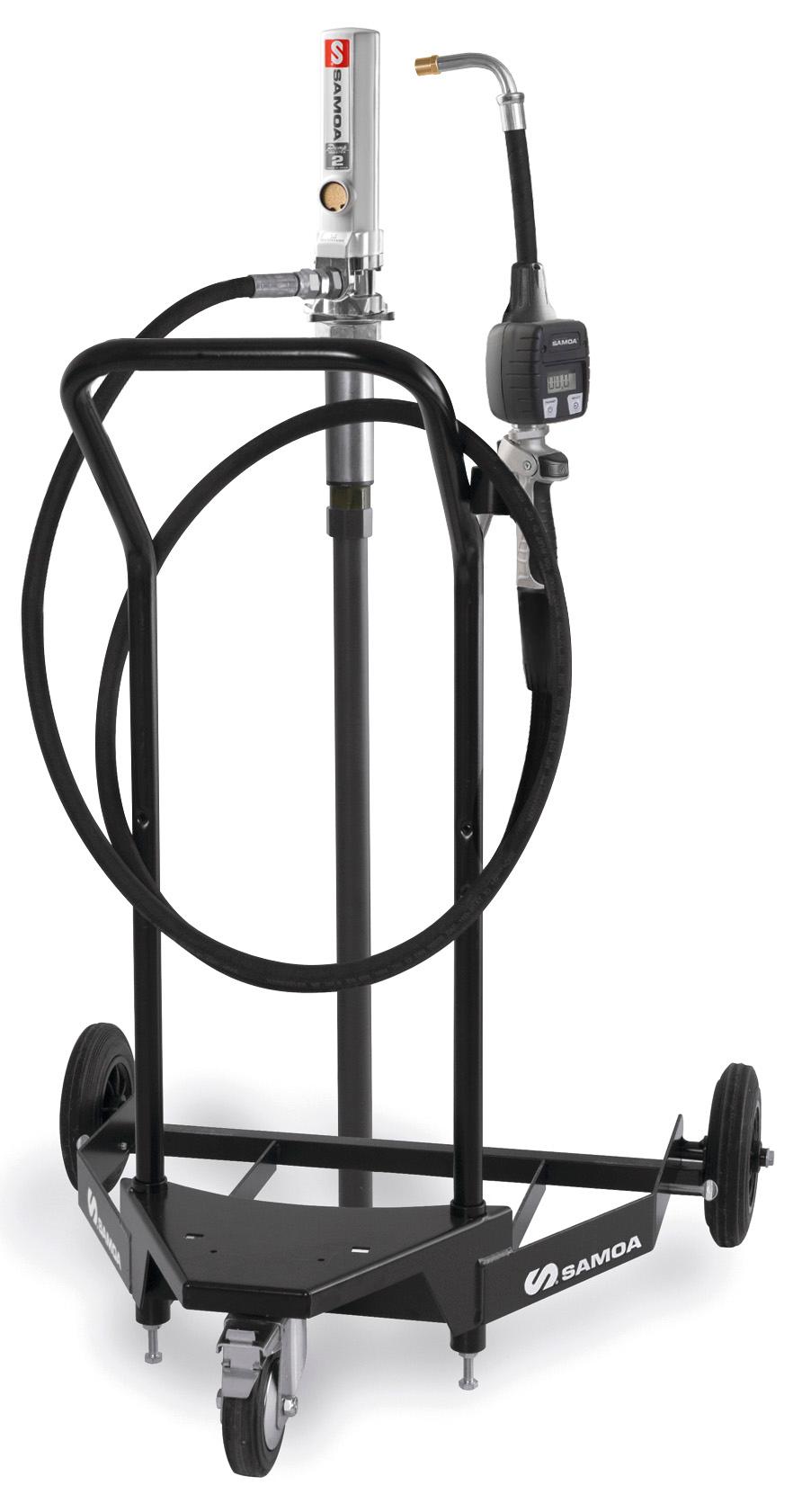 PUMPMASTER 2 - 1:1 RATIO COOLANT PNEUMATIC PUMP, 205 L DRUM MOBILE PACKAGE