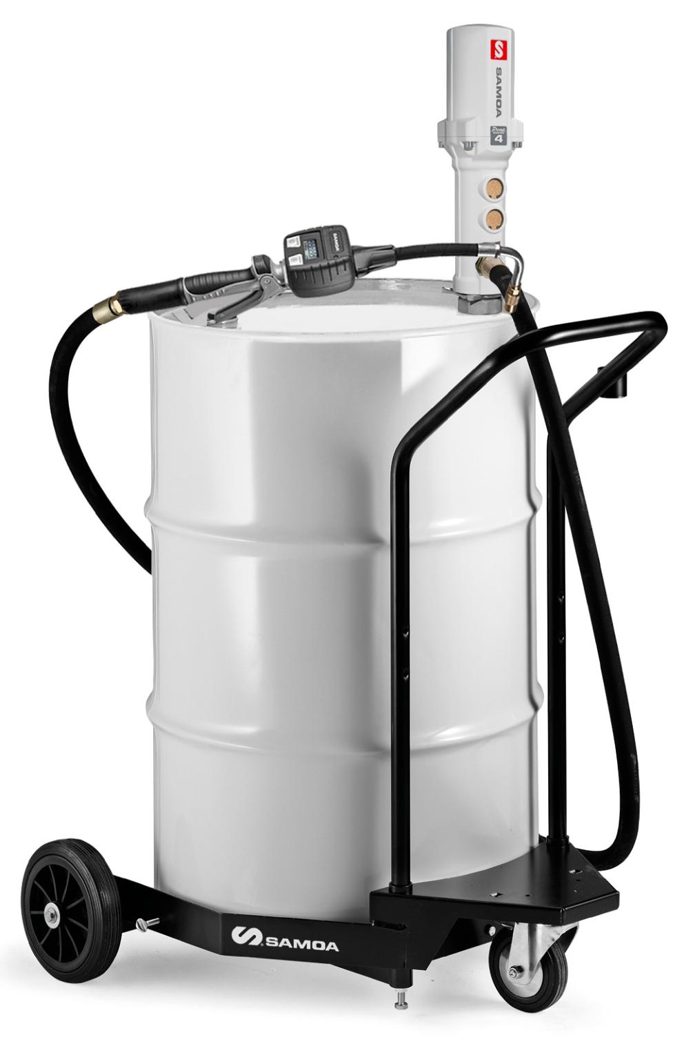 PUMPMASTER 4 - 5:1 RATIO OIL PNEUMATIC PUMP, 205 L DRUM AND 1000 L IBC
MOBILE PACKAGE