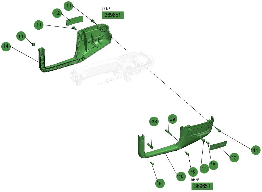 KIT GUARDA GATILLO PCP30