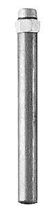 SUCTION TUBE FOR PISTON PUMPS, Ø 28 MM, 450 MM x 1