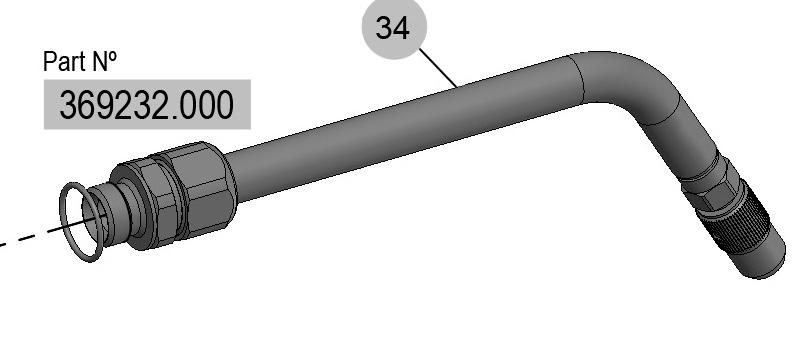 60º RIGID OUTLET WITH QUARTER TURN OPENING NON-DRIP TIP