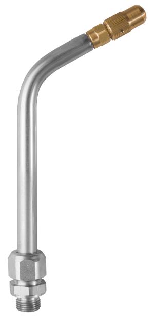 EXTENSIÓN RÍGIDA 60° PARA PISTOLA DE CONTROL, BOQUILLA MANUAL 1/4 VUELTA
(PARA PCP30)