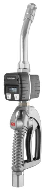 DIGITAL METERED HIGH FLOW CONTROL VALVE, EC70 SERIES, 70 L/MIN, 30°RIGID, SEMIAUTOMATIC 1
