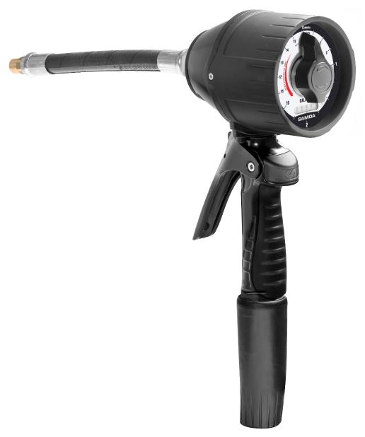 MECHANICAL METERED CONTROL VALVE, MC30 SERIES, 8 GAL/MIN, LUBRICANTS, QUARTS, FLEXIBLE OUTLET, AUTOMATIC