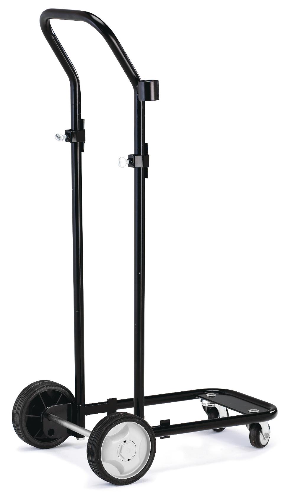 CARRO DE TRANSPORTE PARA BIDONES DE 20 A 50 KG, 4 RUEDAS