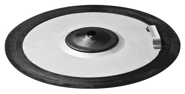 PLATO SEGUIDOR ESTÁNDAR, BIDÓN 50 KG, 360 - 405 MM, PM35 CON INDUCTOR