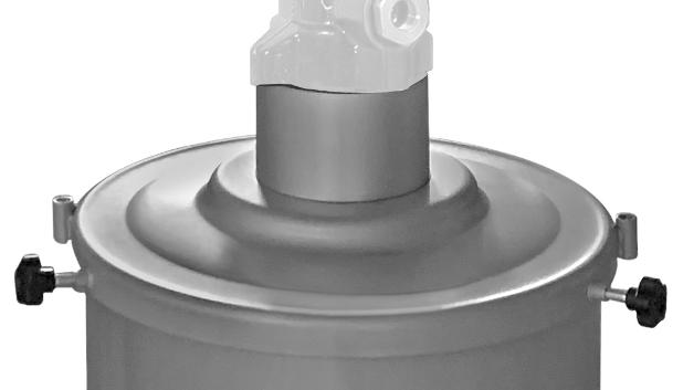 HEAVY DUTY DRUM COVERS, 50 KG DRUM, PM80 - 200:1 GREASE PUMPS