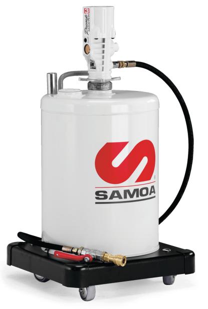 PAQUETE MÓVIL DE BOMBA NEUMÁTICA PUMPMASTER 3 - 2:1 PARA LLENADO
CENTRALES DE ENGRASE 12-20 KG